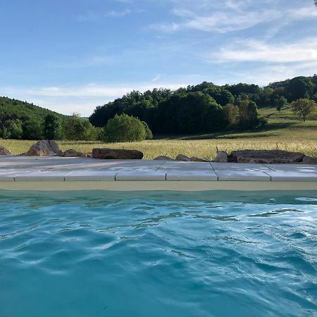 Villa Havre de paix dans le Jura Alsacien avec piscine privée externe de mai à septembre à Bendorf Extérieur photo